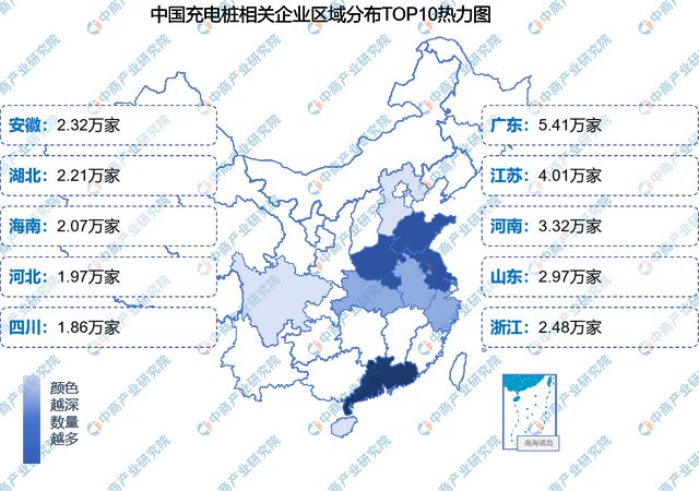 2024年中国充电桩市场规模、企业数量及区域分布情况分析(图5)