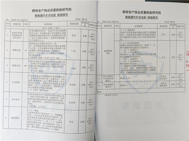 2025年湖南省市场监管局抽检普诺得充电桩未发现不合格(图2)