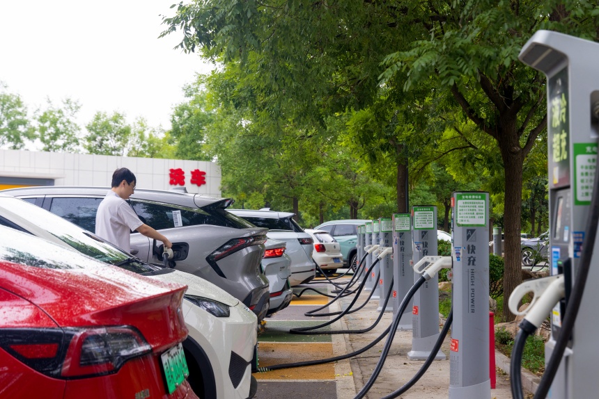 行进中国丨“桩”点唐山“电”绿一城(图2)