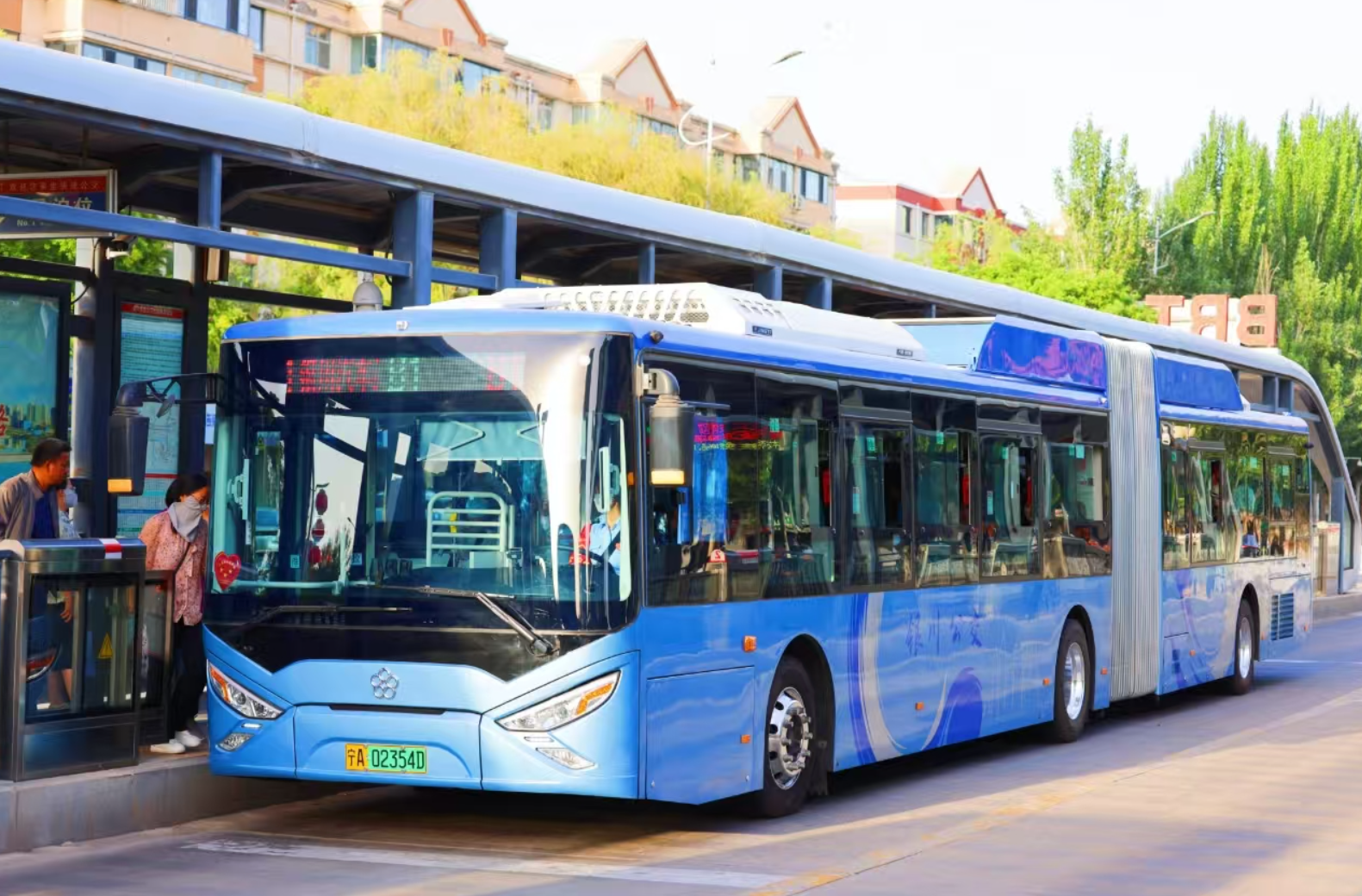 “十四五”交卷！银川公交“驶”入新境：线网更密、智慧更强、城乡更近(图2)